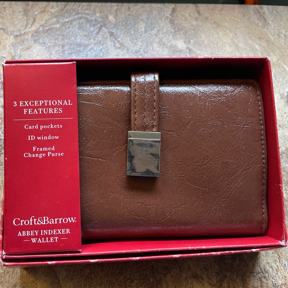 Croft & Barrow Abbey Indexer Wallet